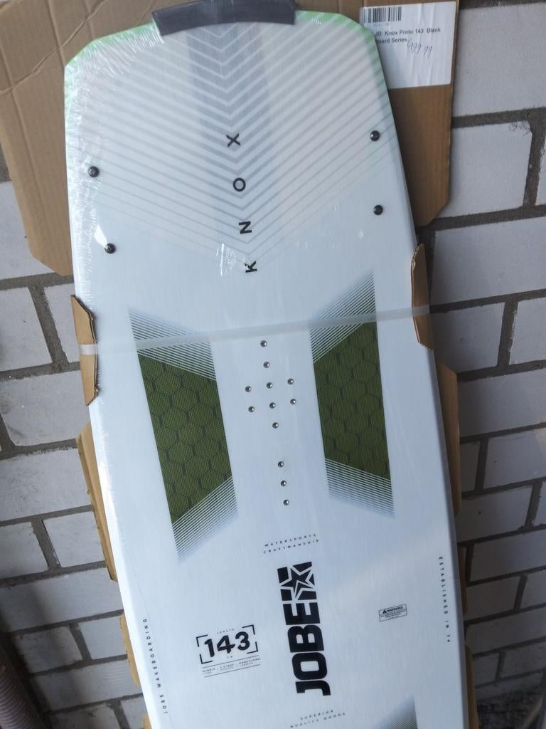 Jobe Knox Wakeboard 143 cm - Nieuw in verpakking, Watersport en Boten, Ophalen of Verzenden