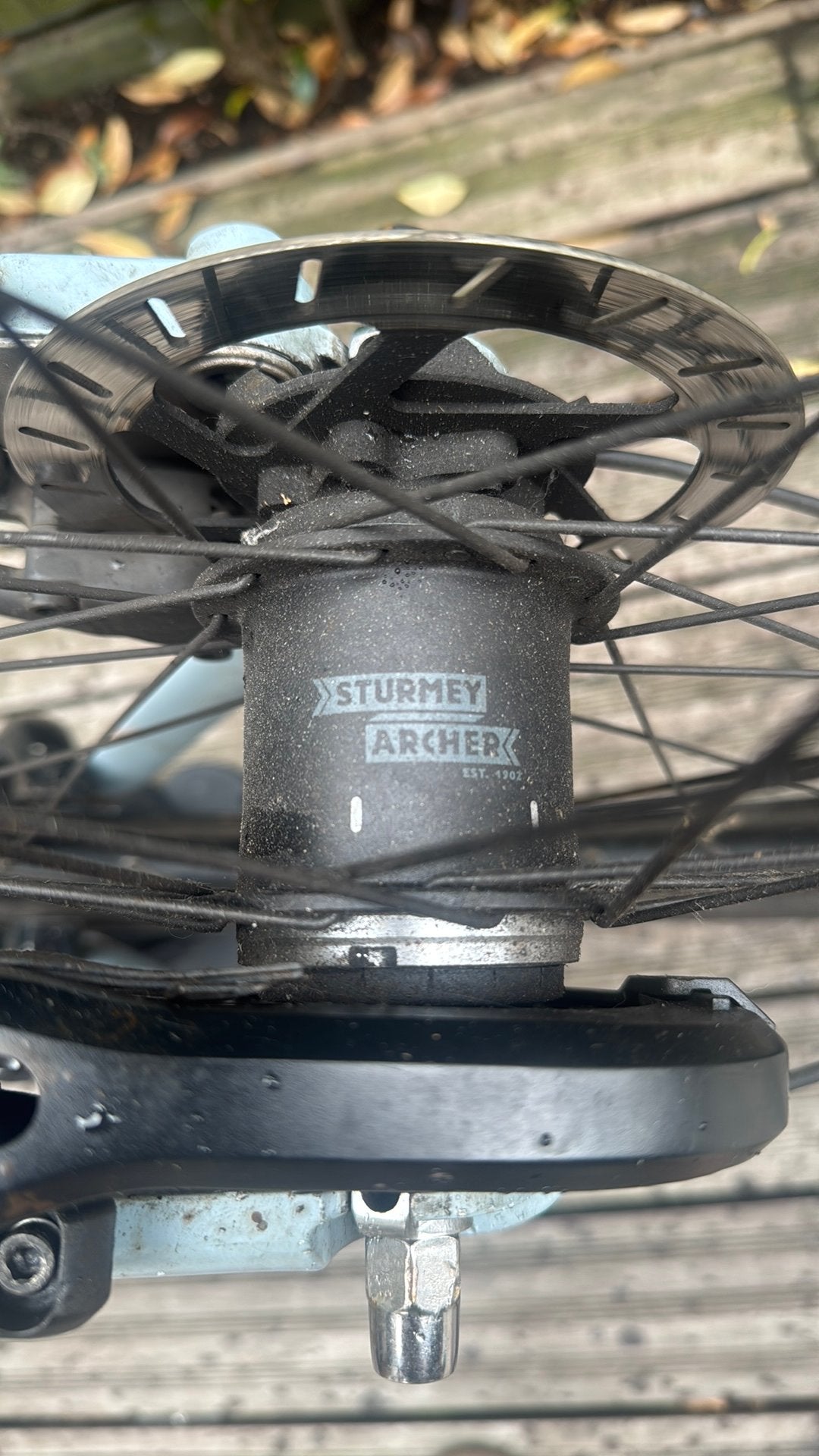 VanMoof S3 sturmey archer achterwiel, Ophalen, Zo goed als nieuw, Elektrische fiets, Wiel