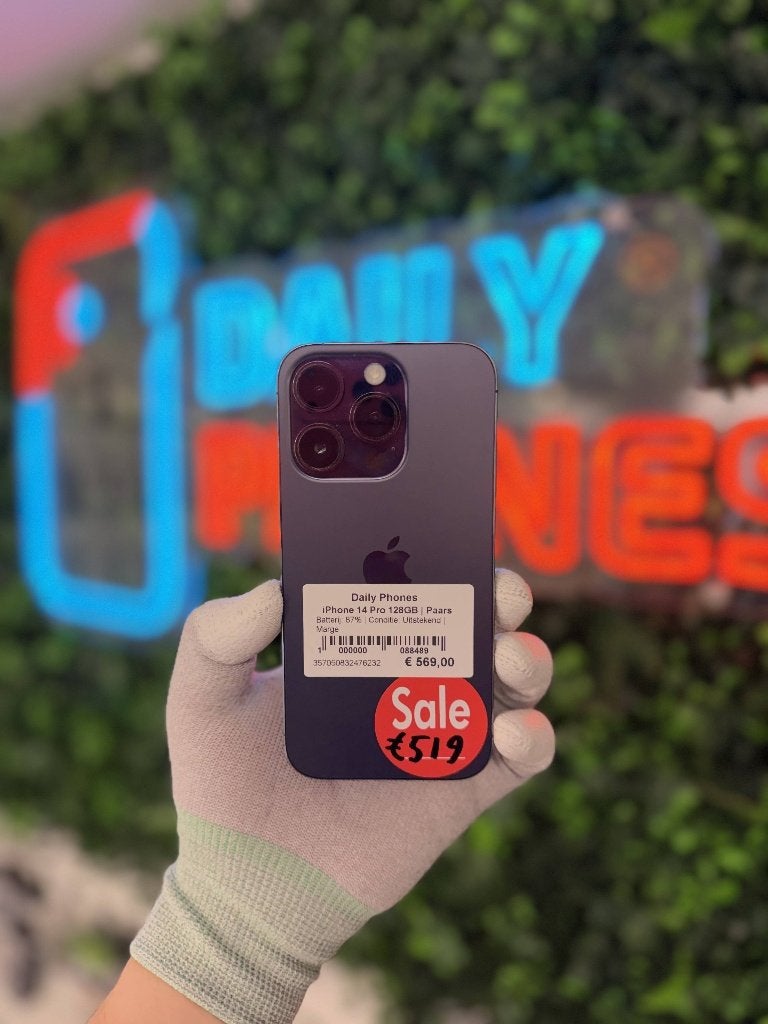 Zo goed als nieuw Apple iPhone 14 Pro 128GB, Ophalen of Verzenden, Zo goed als nieuw