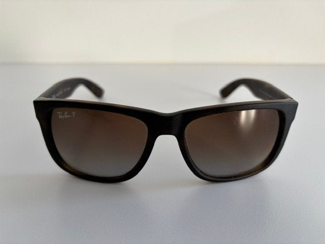 Zonnebril Ray-Ban JUSTIN (RB4165 - 865/T5), Sieraden, Tassen en Uiterlijk, Zonnebrillen en Brillen | Heren, Ophalen, Zonnebril