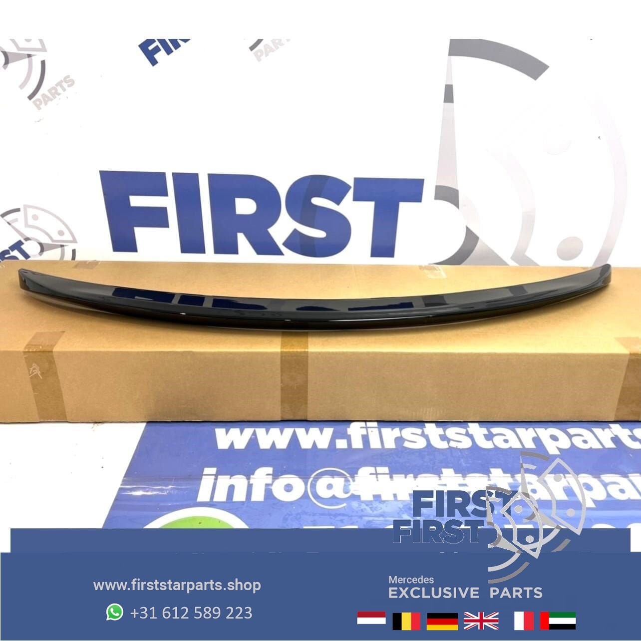 (W166) W292 C292 GLE COUPÉ AMG KOFFERBAK SPOILER ZWART 2014-