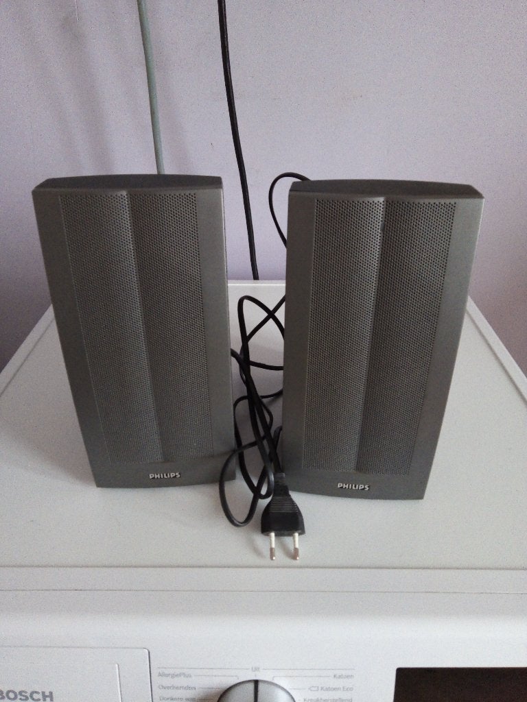 Philips luidsprekers, Ophalen of Verzenden, Gebruikt, Minder dan 60 watt, Philips