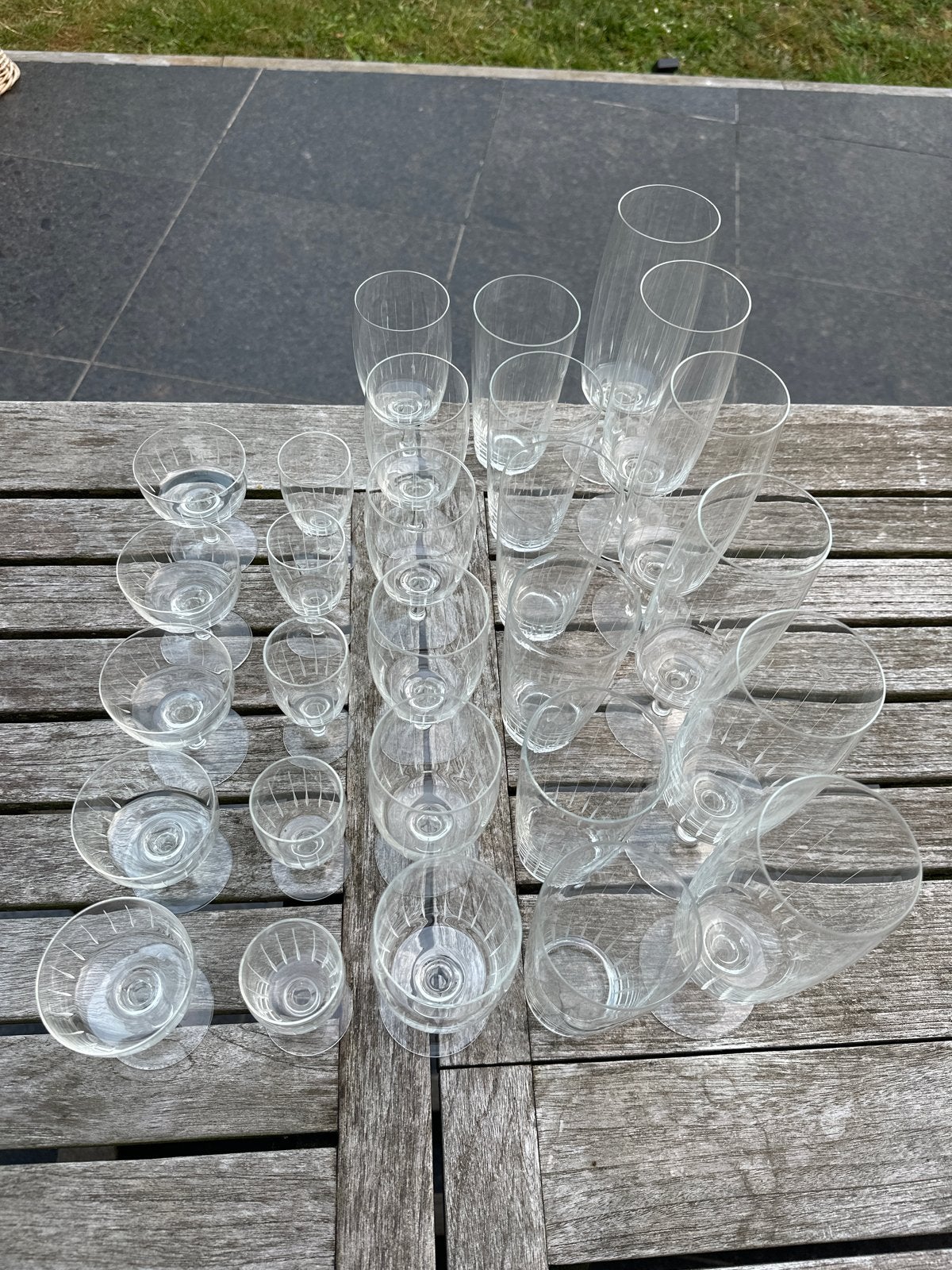 Diverse glazen set voor elke gelegenheid, Antiek en Kunst, Ophalen