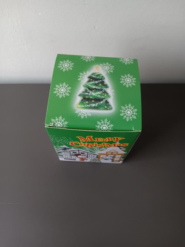Grappige bewegende kerstboom met geluid op batterijen, Ophalen of Verzenden, Gebruikt