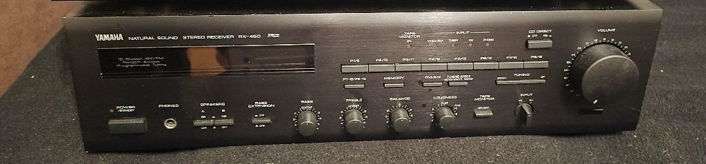 Mooie Yamaha RX-450 versterker, Audio, Tv en Foto, Versterkers en Receivers, Gebruikt, Yamaha, Ophalen of Verzenden, 60 tot 120 watt