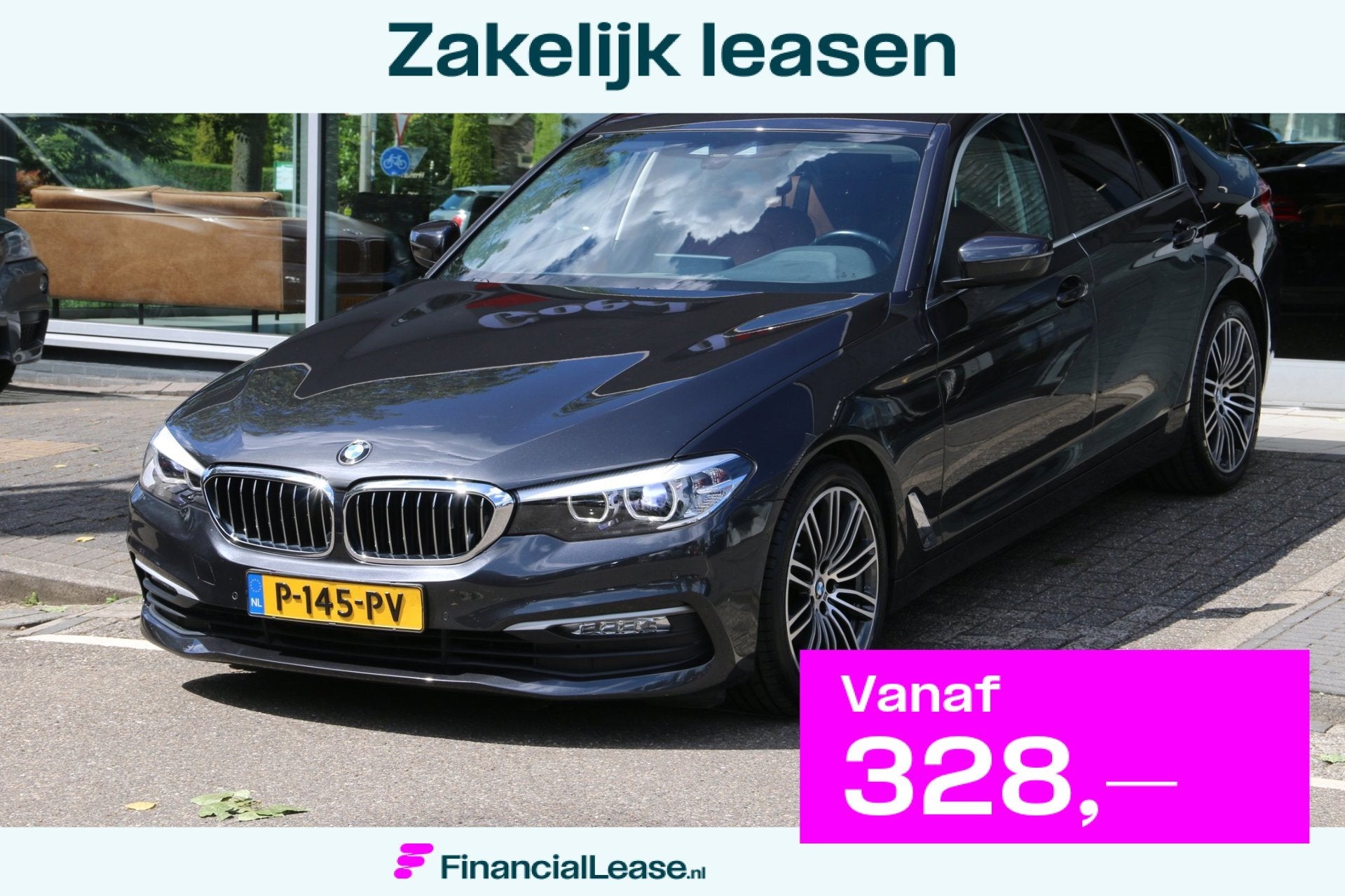BMW 5-serie 520d Executive, Automaat, Achterwielaandrijving, Euro 6, 4 cilinders