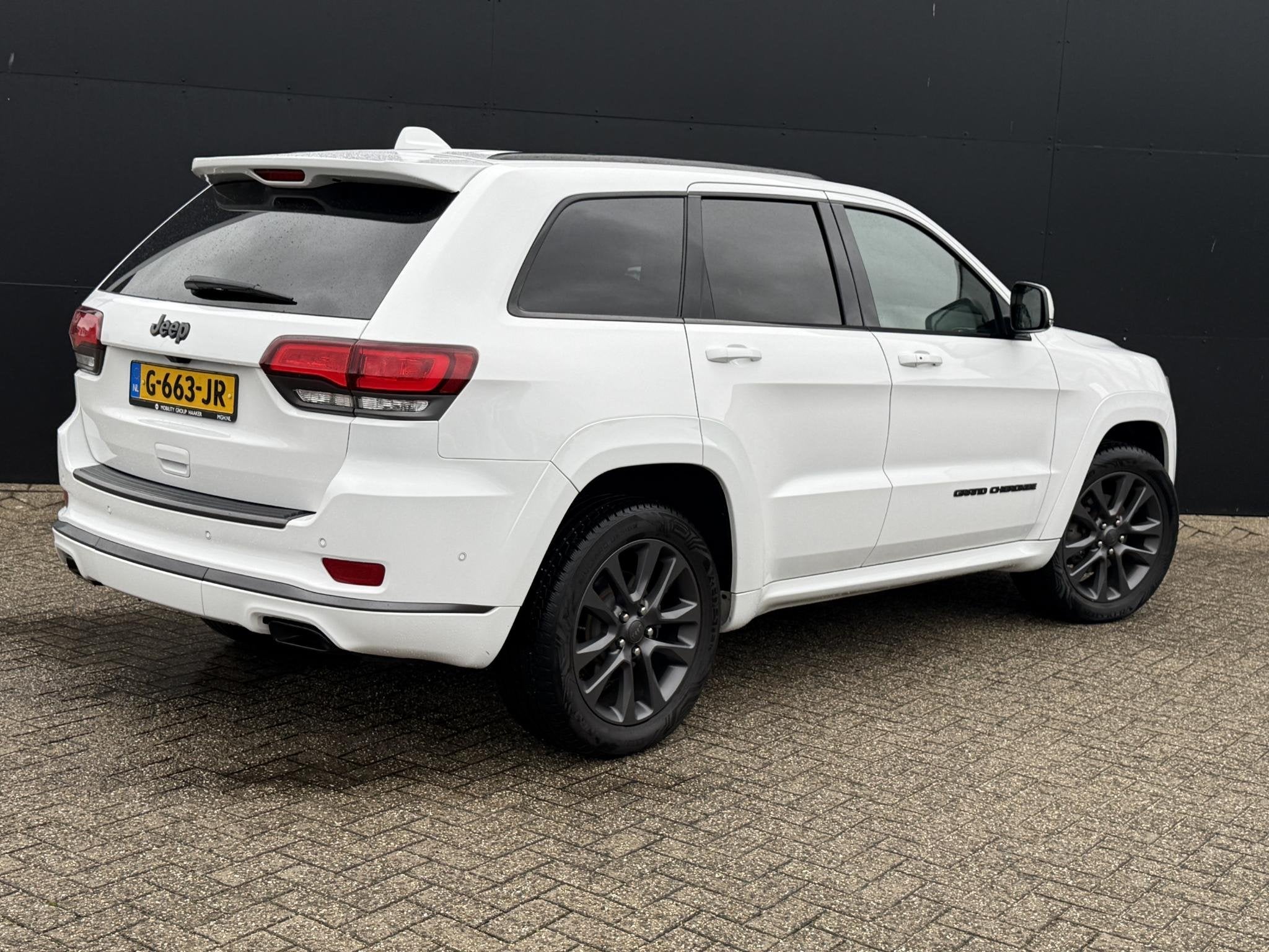 Jeep Grand Cherokee 3.6 Summit | Schuif-kanteldak | Stoelver, Auto's, Automaat, Gebruikt, Wit, Bedrijf