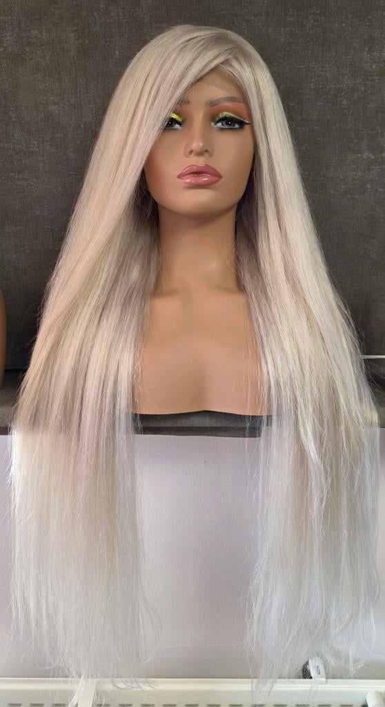 Lace wig echt haar, Ophalen of Verzenden, Nieuw, Pruik of Haarverlenging