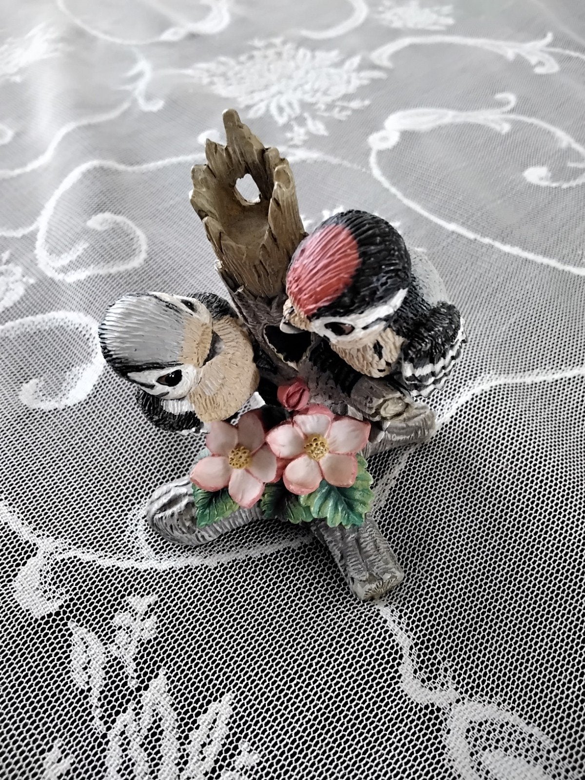 Vintage beeldje love pecks Hamilton collectie 1997, Ophalen of Verzenden, Zo goed als nieuw, Dier