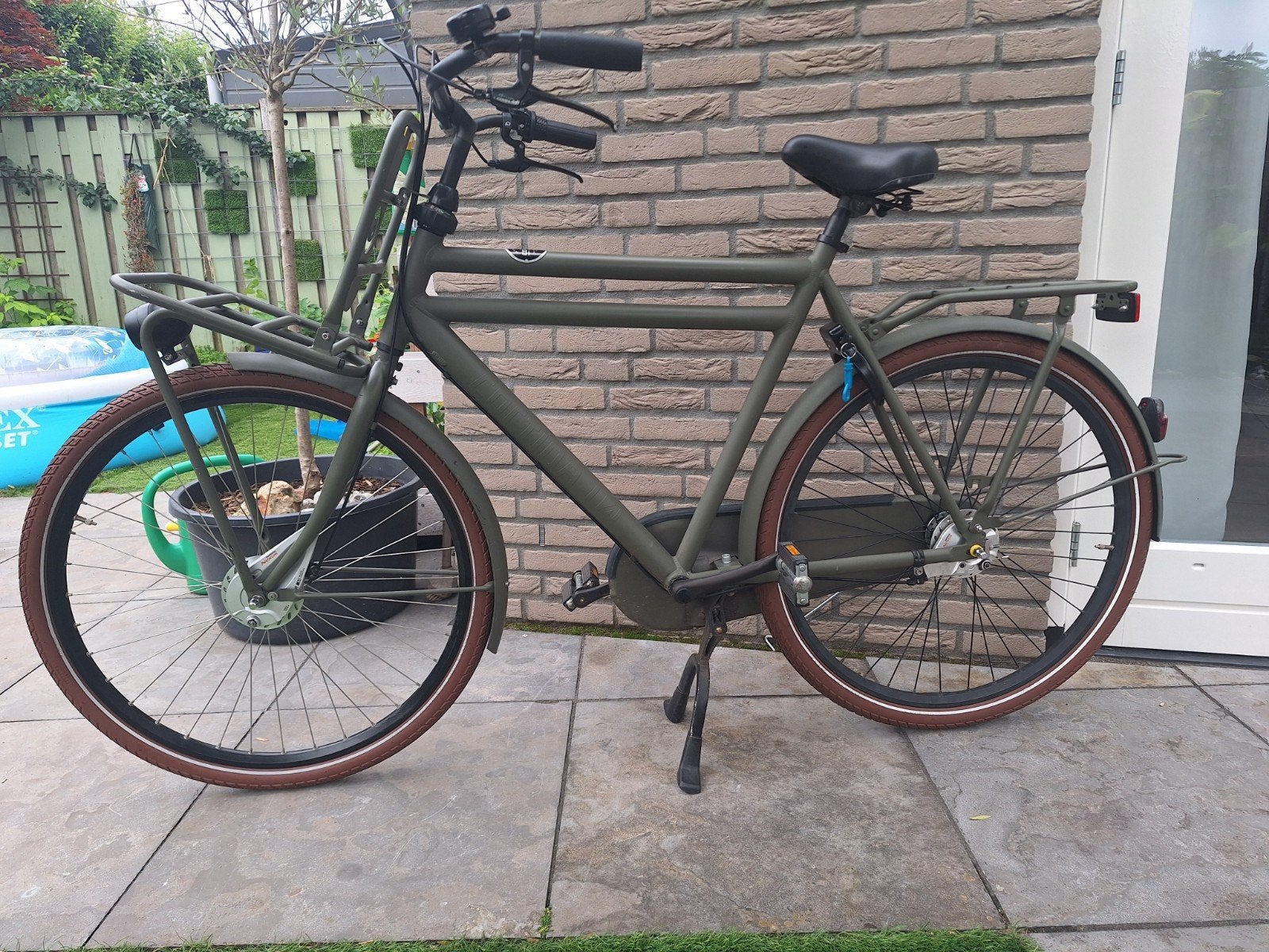 Cortina U4 Raw Transportfiets, Fietsen en Brommers, Fietsen | Heren | Herenfietsen, Gebruikt, Overige merken, 53 tot 57 cm, Versnellingen
