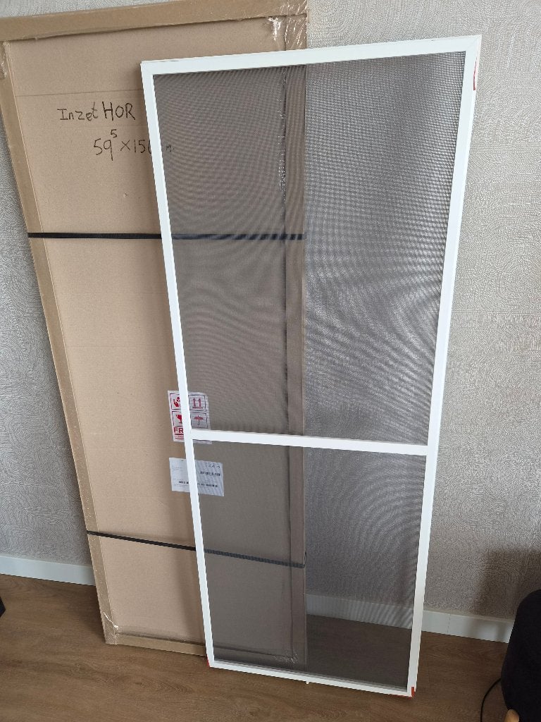 Aluminium Inzet hor draai/kiepraam, Doe-het-zelf en Verbouw, Deuren en Horren, Ophalen, Minder dan 80 cm, Overige typen, Minder dan 200 cm