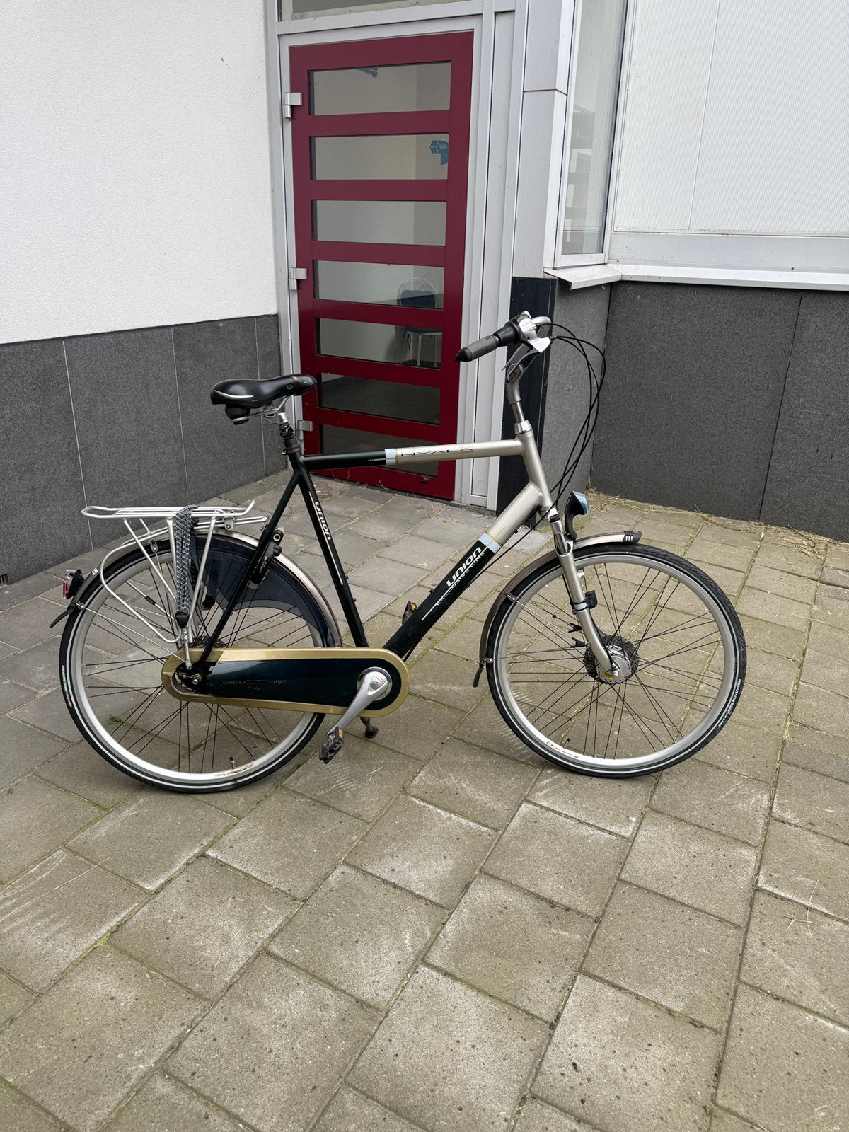 Union herenfiets, Gebruikt, Versnellingen, 65 cm of meer, Trommelrem