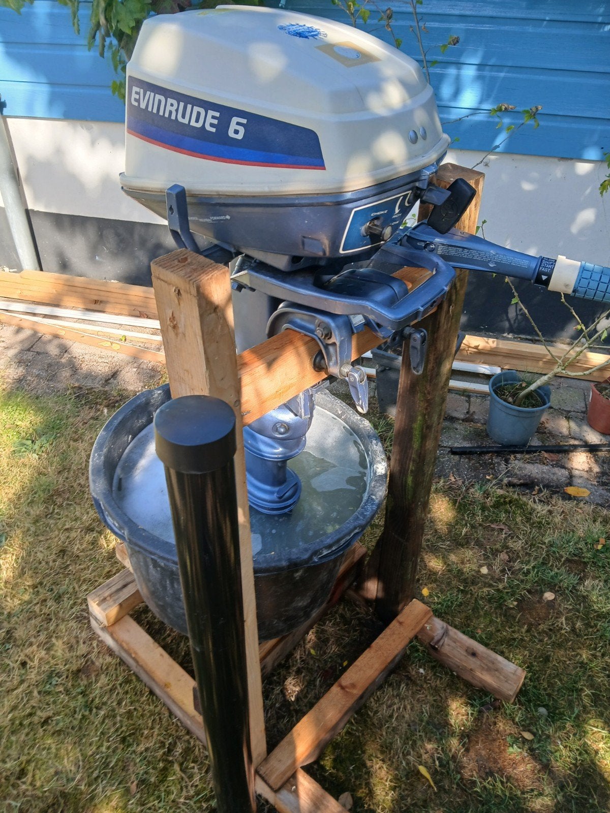 Evinrude 6pk, Doe-het-zelf en Verbouw, Motoren, Ophalen, Zo goed als nieuw, 1800 rpm of meer