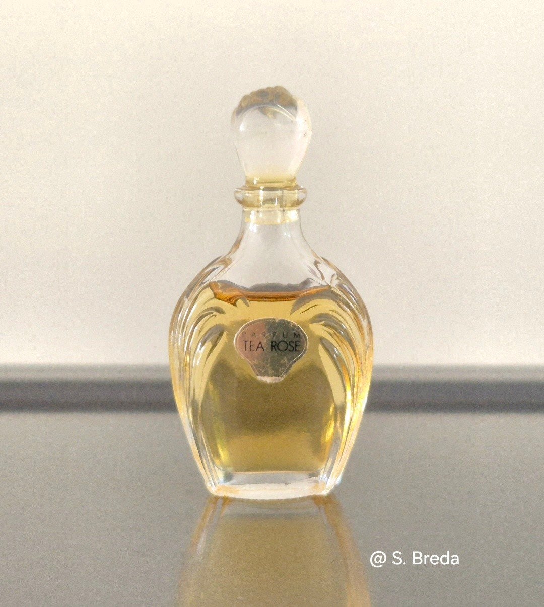 The Perfumer's Workshop - Tea Rose - Vintage miniatuur, Ophalen of Verzenden, Miniatuur, Gevuld