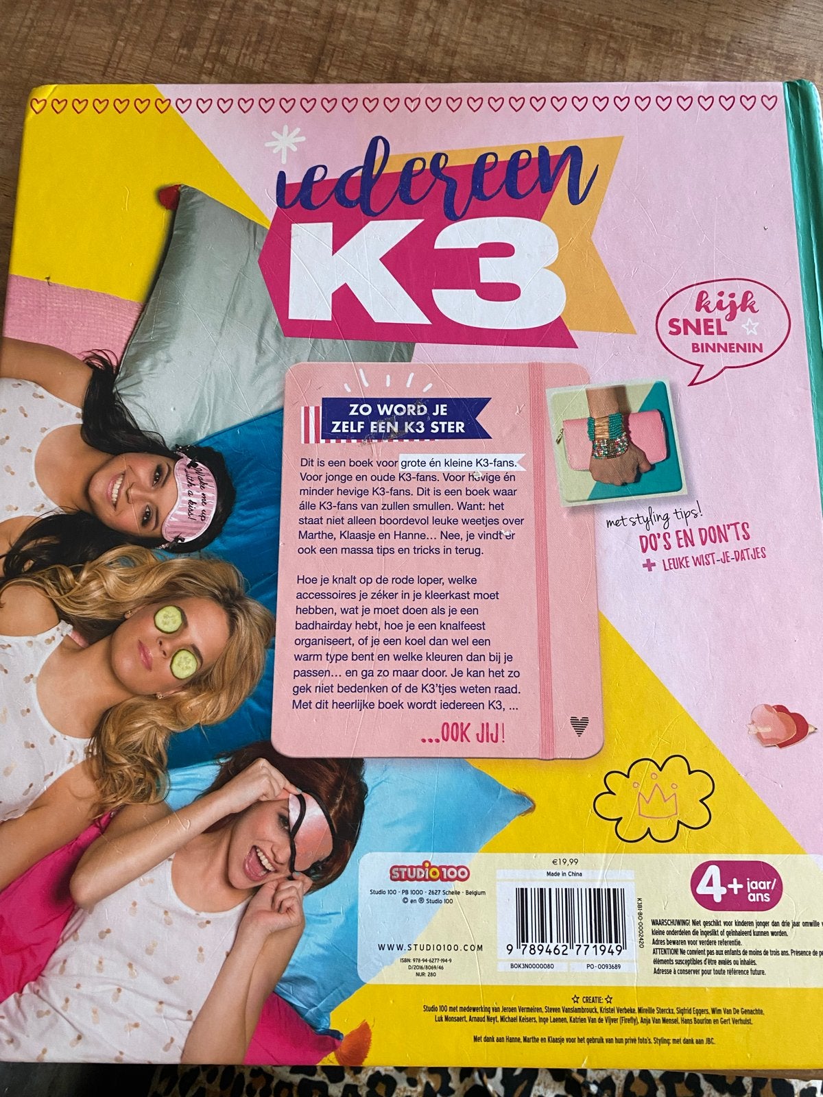 Iedereen K3 - Word zelf een K3 ster!, Boeken, Ophalen of Verzenden, Gelezen, Non-fictie