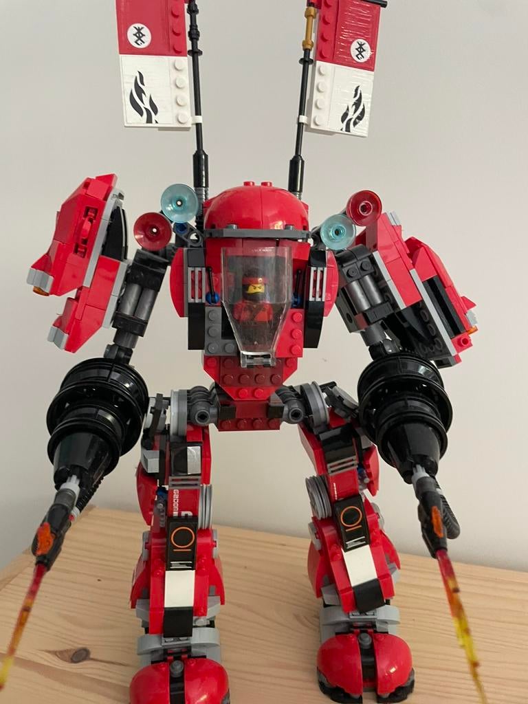 Lego Ninjago vuurmecha movie 70615, Kinderen en Baby's, Speelgoed | Duplo en Lego, Gebruikt, Lego, Ophalen of Verzenden, Inclusief minifiguren