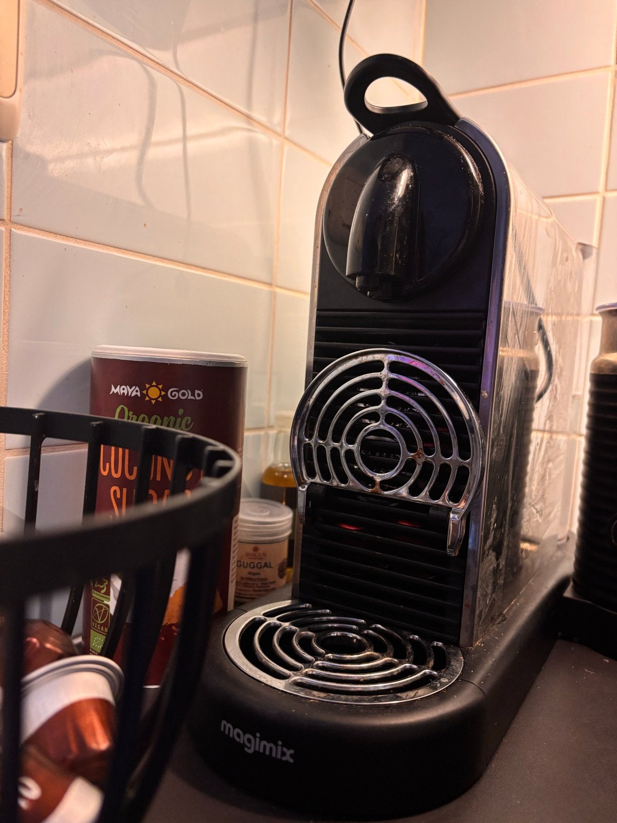 Nespresso Magimix met melkopschuimer