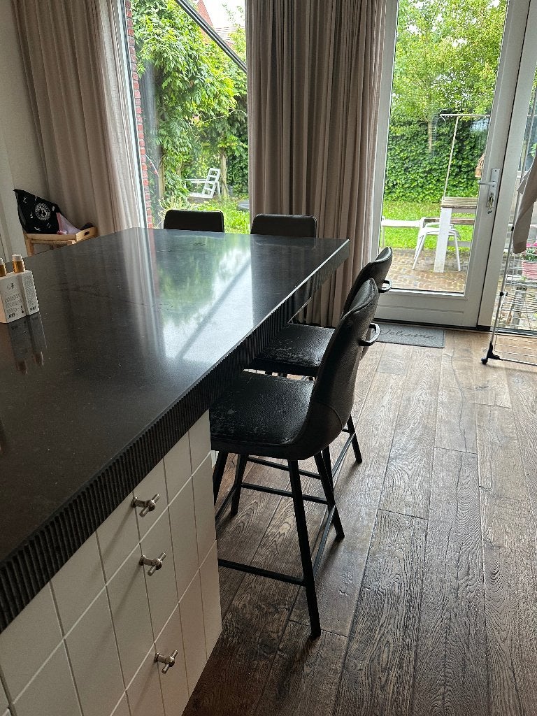 Gratis ! 5 Barkrukken, Huis en Inrichting, Barkrukken, Ophalen, 60 tot 90 cm, Met voetsteun, Gebruikt