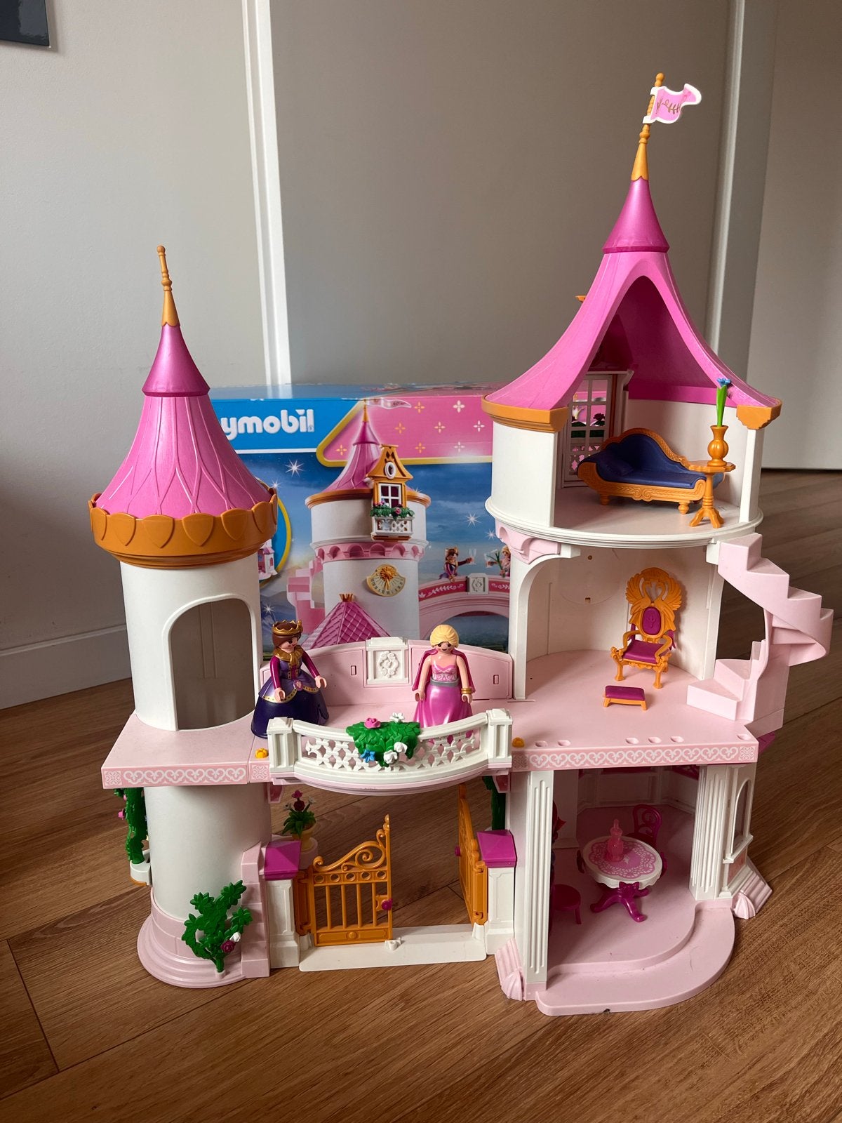 Playmobil Princess Kasteel 70448 - Zo goed als nieuw, Ophalen, Complete set, Zo goed als nieuw, Kasteel/Fort