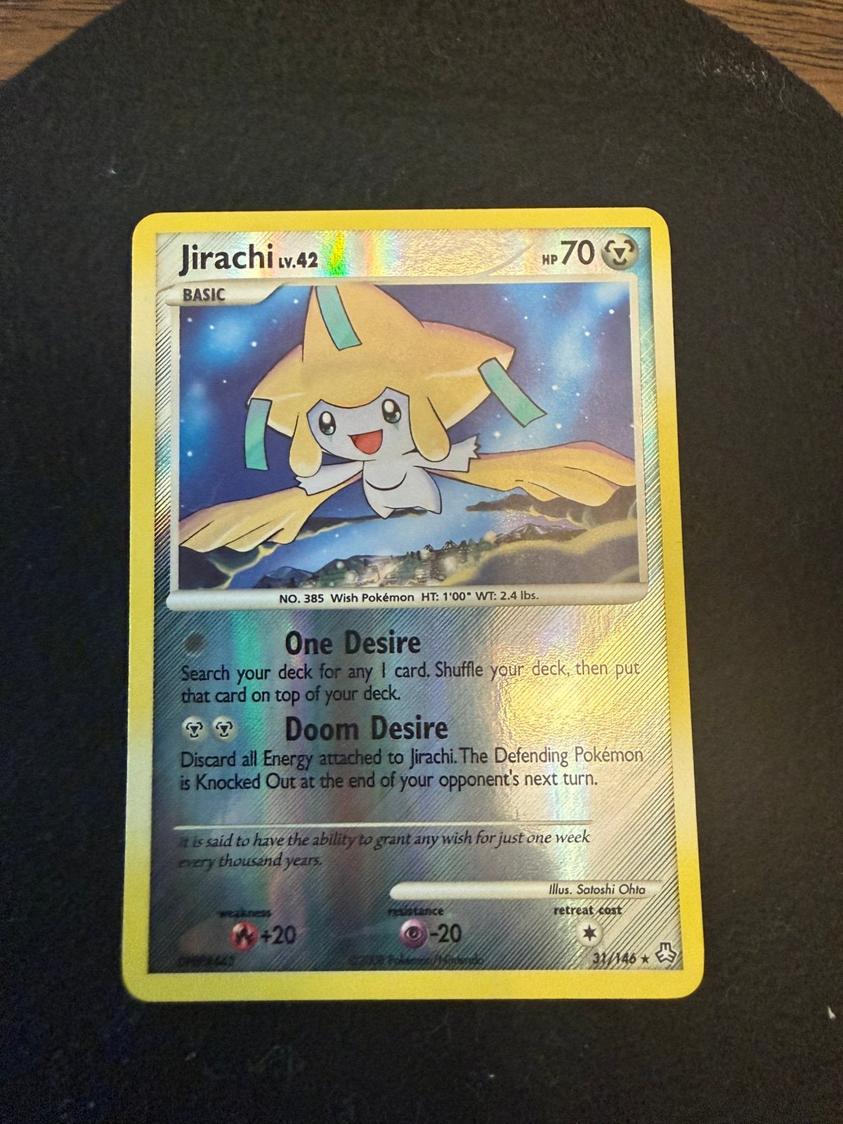 Jirachi reverse NM legends awakened, Ophalen of Verzenden, Zo goed als nieuw