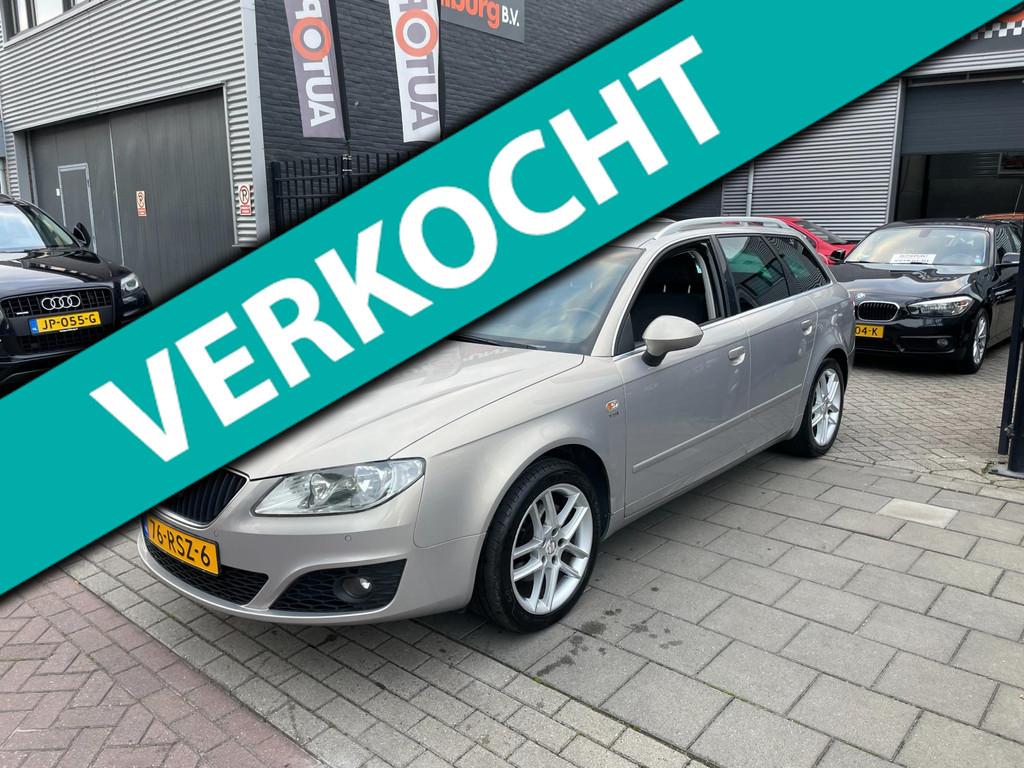Seat Exeo ST 1.8 TSI Businessline 2e Eigenaar! Trekhaak Airc, Auto's, Seat, Voorwielaandrijving, Euro 5, 4 cilinders, Beige