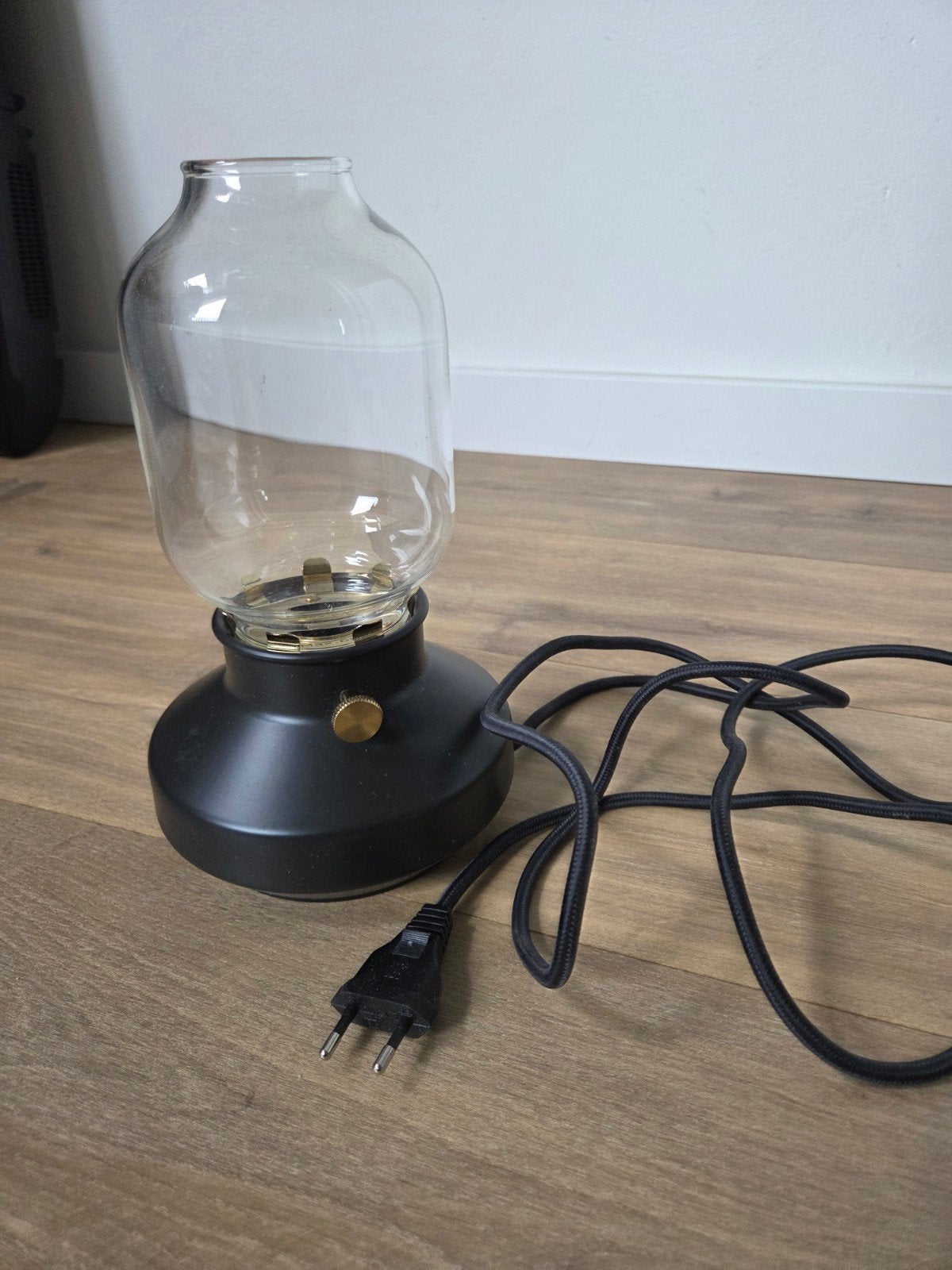 IKEA tafwllamplampje - Tärnaby, E14 (klein), Ophalen of Verzenden, Zwart, Glas