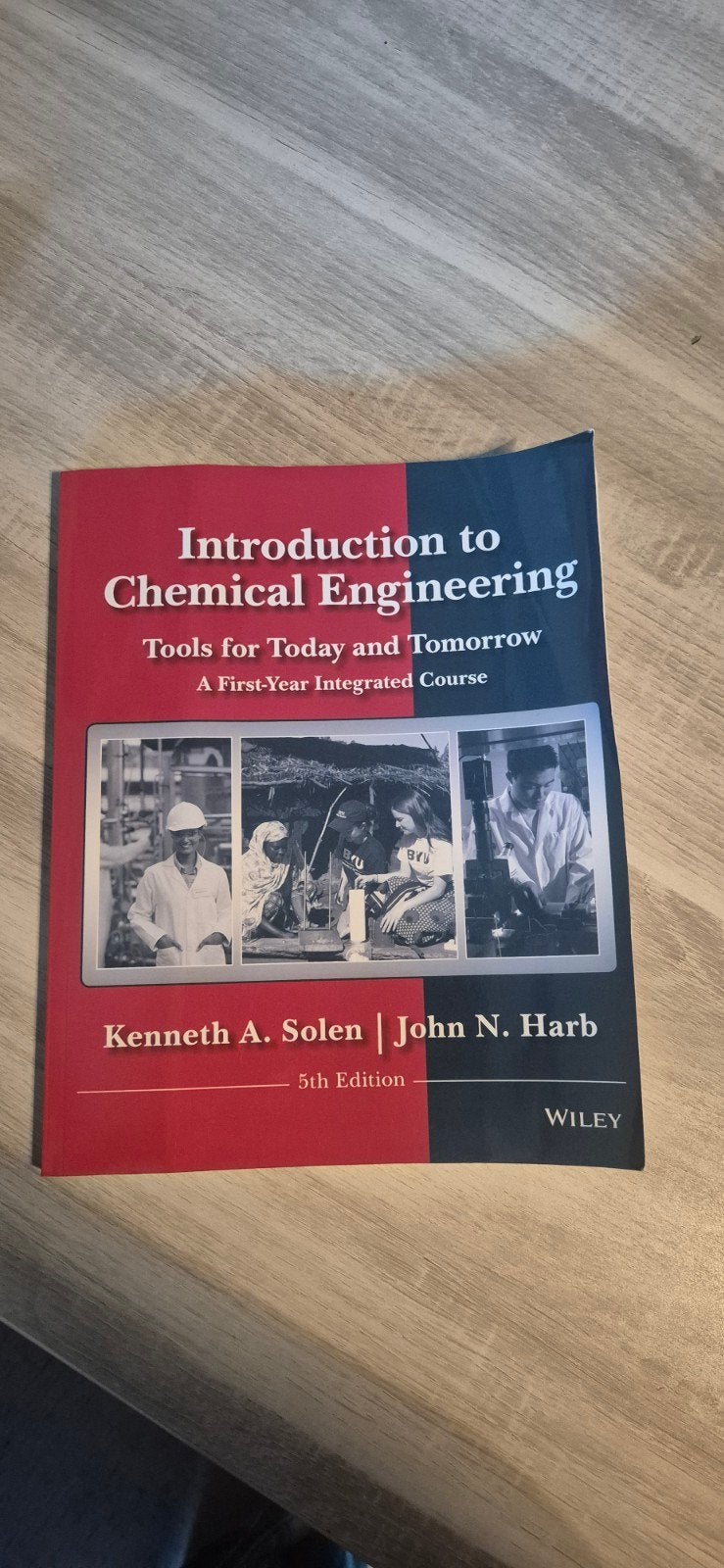 Introduction to Chemical Engineering - 5th Edition, Ophalen, HBO, Zo goed als nieuw, Kenneth A. Solen, John N. Harb