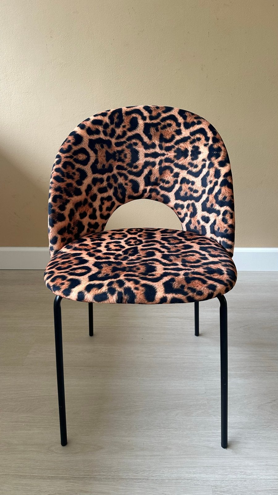 Tijgerprint Stoel, Ophalen, Overige kleuren, Zo goed als nieuw, Metaal