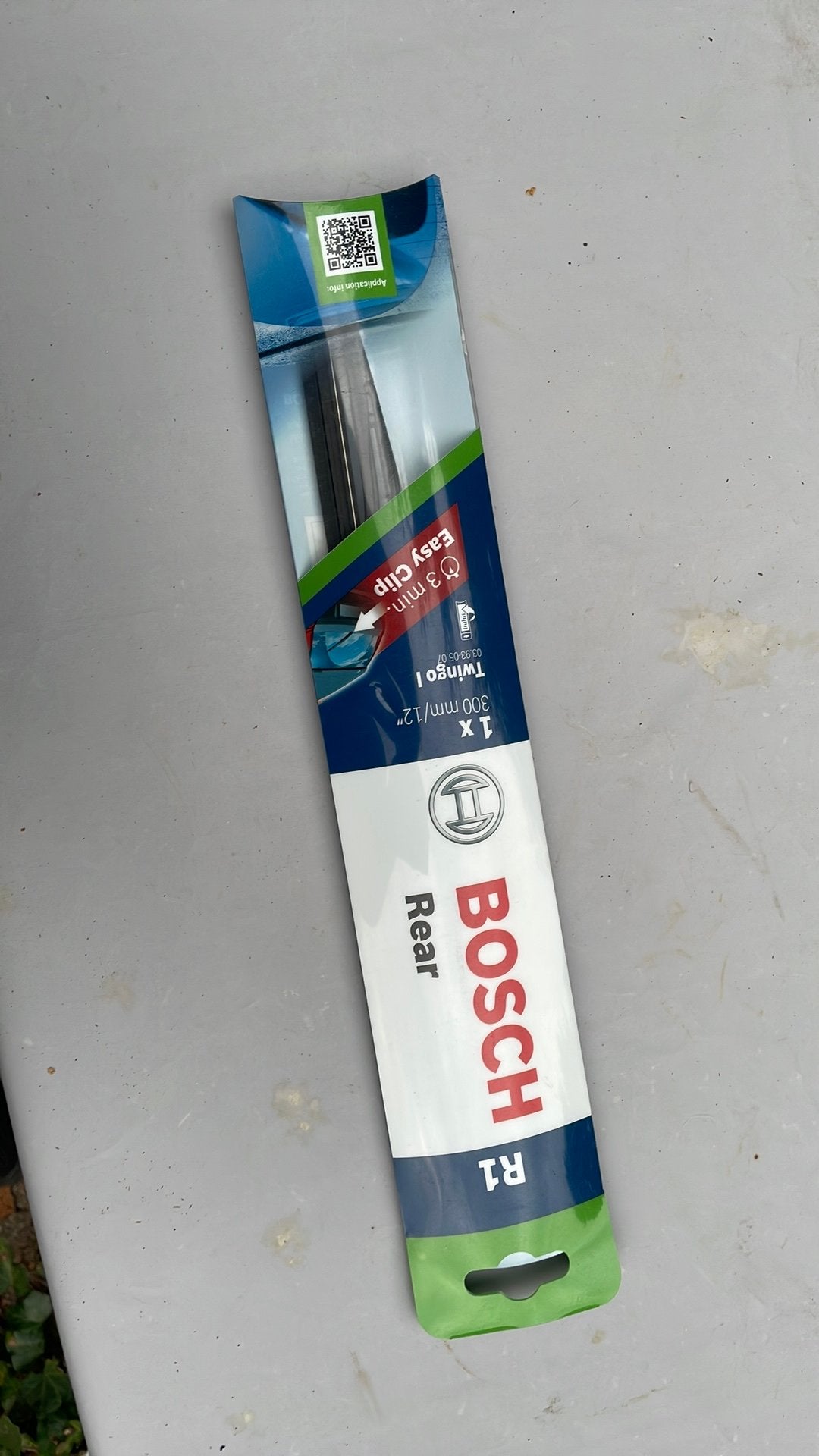 Nieuwe ruitenwisser voor achterruit, Ophalen, Nieuw