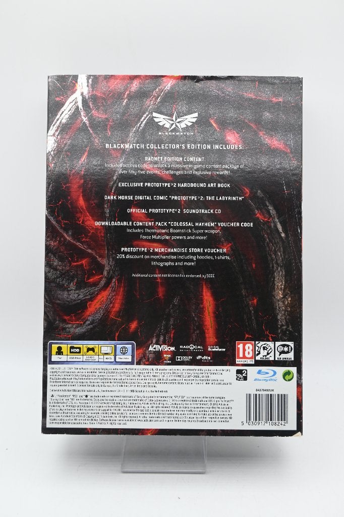 Prototype 2 Blackwatch Collector's Edition PS3, Avontuur en Actie, Online, Vanaf 18 jaar, Activision