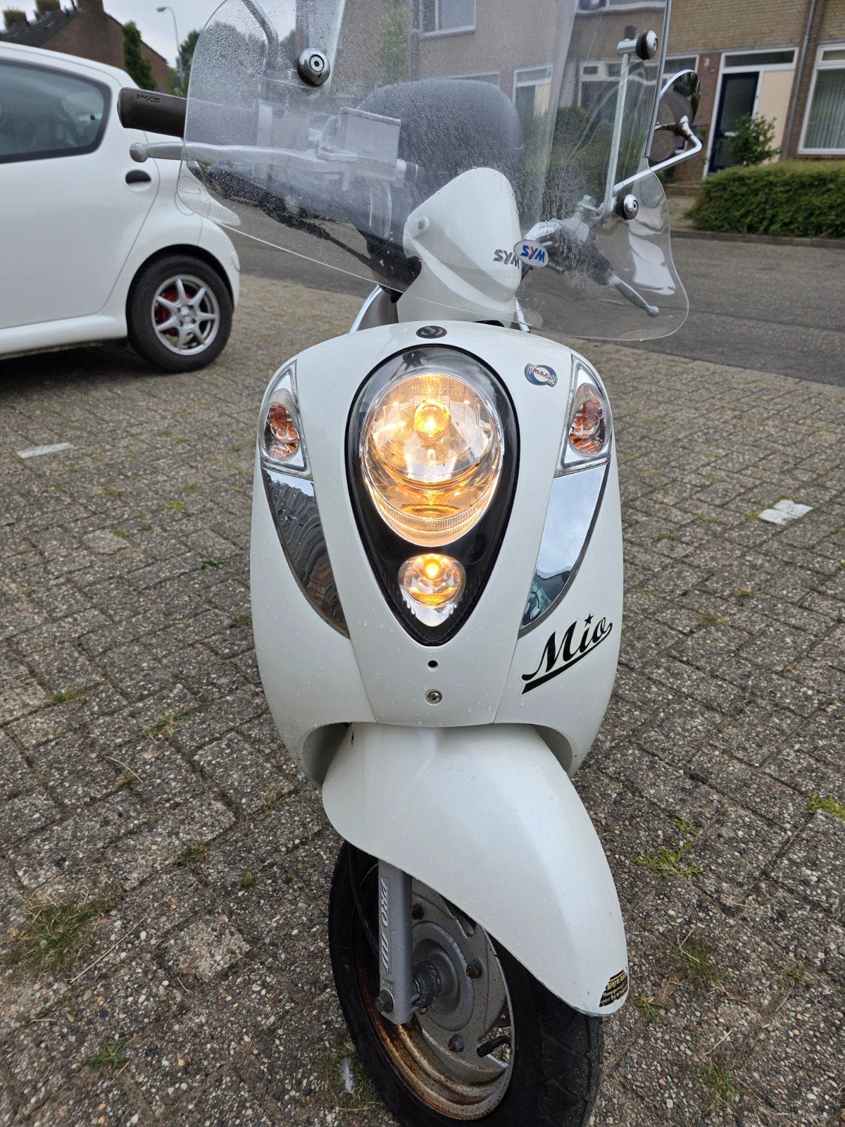 sym mio snor 50cc, Gebruikt, Benzine, 50 cc, Maximaal 25 km/u