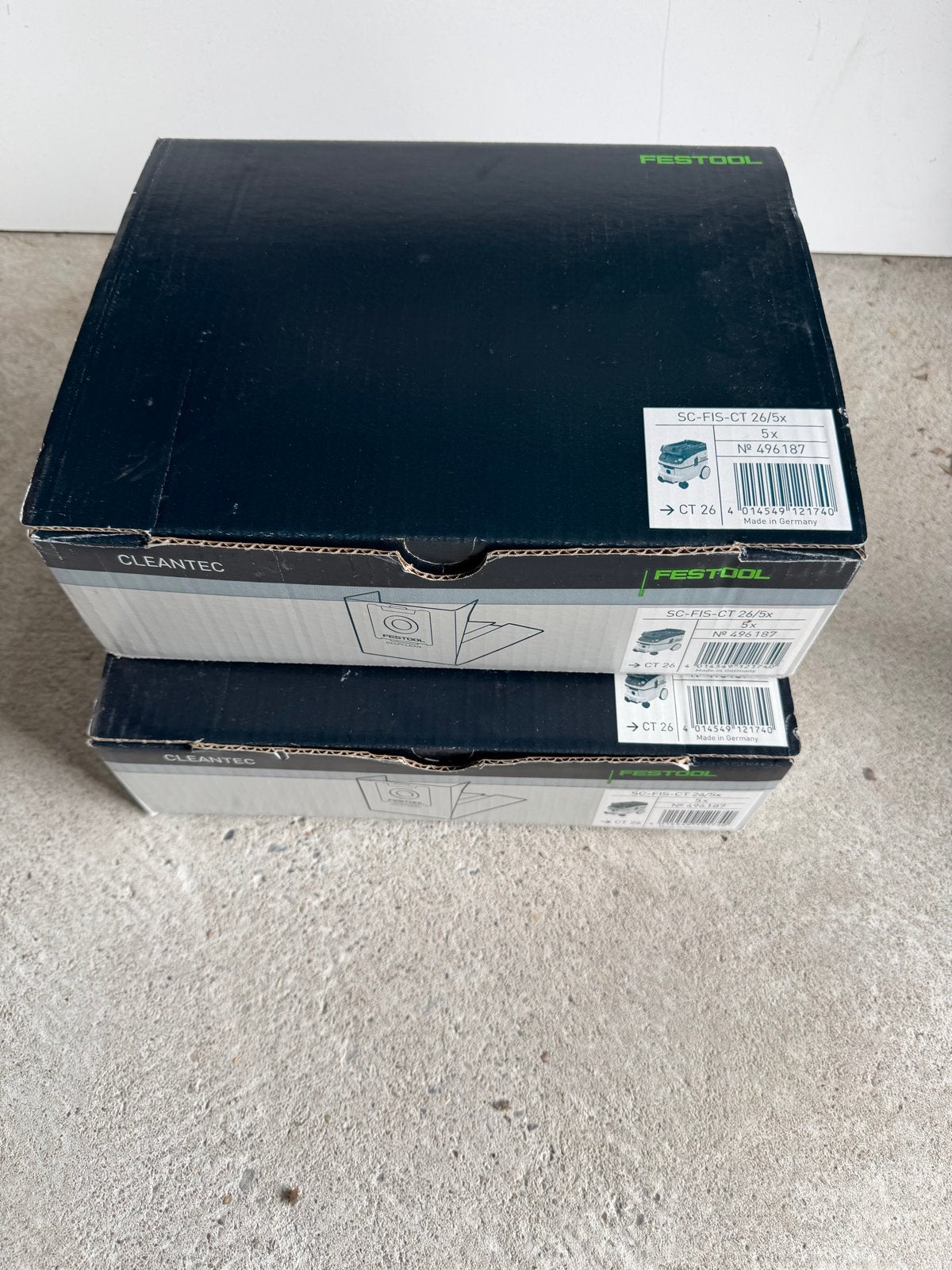 Festool Selfclean filterzak SC FIS CT 26 (10stuks), Ophalen of Verzenden, Nieuw