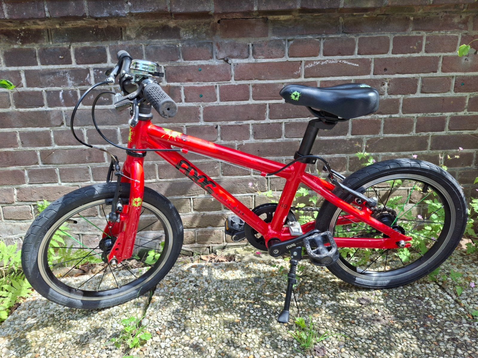 Frog bike 48 (16 inch kinderfiets), Fietsen en Brommers, Ophalen of Verzenden, Zo goed als nieuw, 16 tot 20 inch