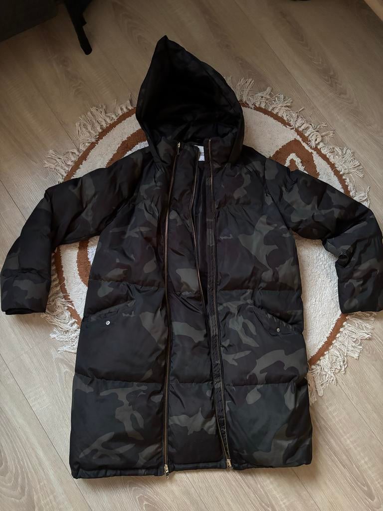 Zwangerschapsjas Mamalicious maat M legerprint, Kleding | Dames, Positiekleding, Overige typen, Zo goed als nieuw, Groen, Ophalen