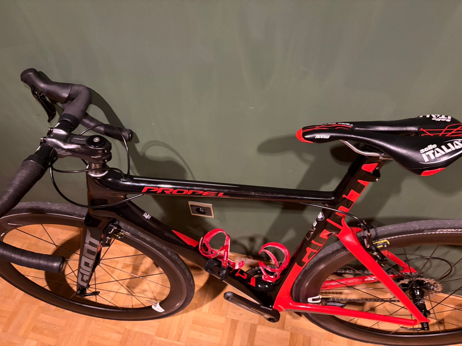 Racefiets Giant Propel Carbon vanaf 1 m 62, Ophalen, Carbon, Giant, Zo goed als nieuw