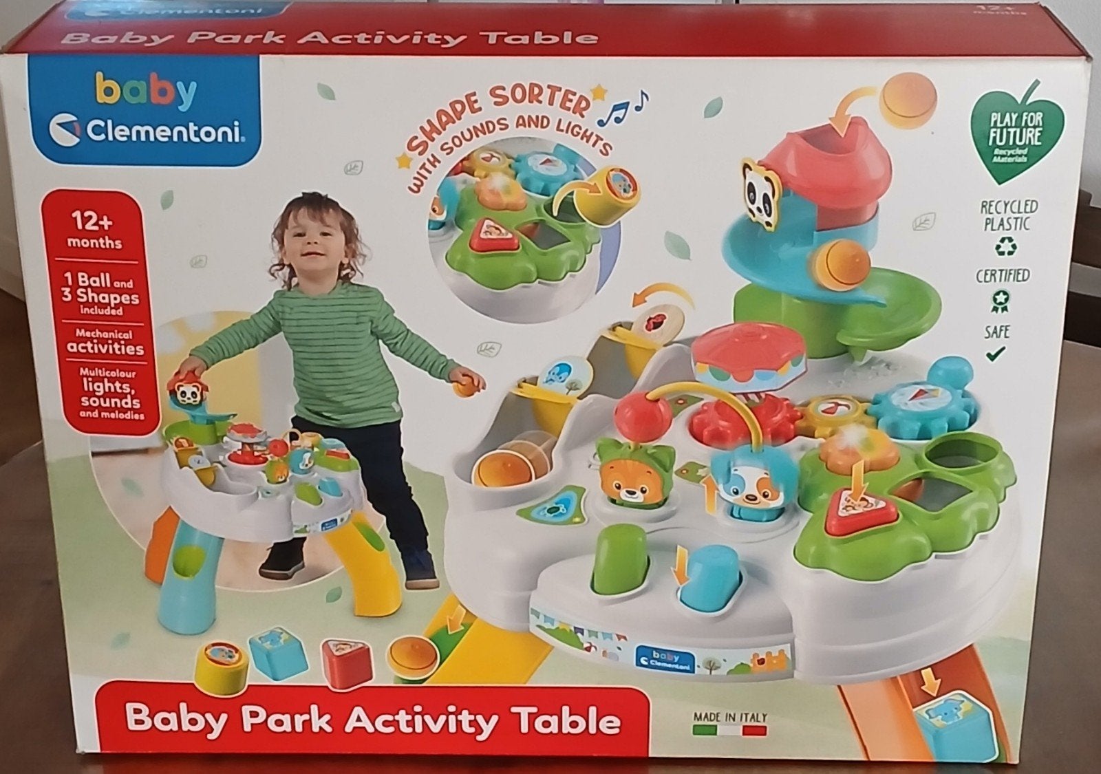 €25   Baby Clementoni Baby Park Activity Table, Ophalen, Nieuw, Overige typen, Met licht