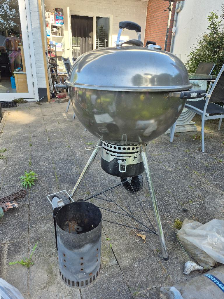 Weber barbecue met starter - 57cm, Ophalen, Gebruikt, Weber barbecue