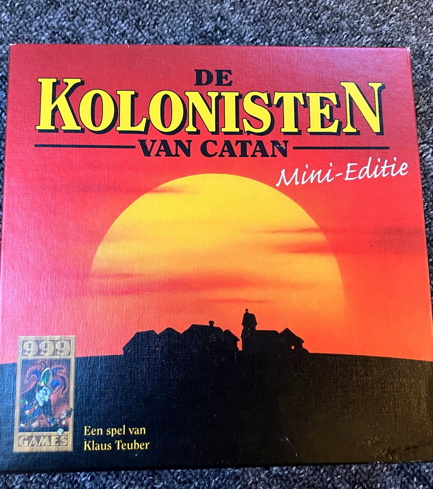 De Kolonisten van Catan Mini-Editie - Reisspel, Drie of vier spelers, Ophalen of Verzenden, Gebruikt, Reisspel