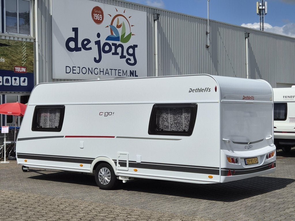 Dethleffs C'Go 515 RE Enkele bedden - Mover, Rondzit, Bedrijf, Schokbreker, Overige typen