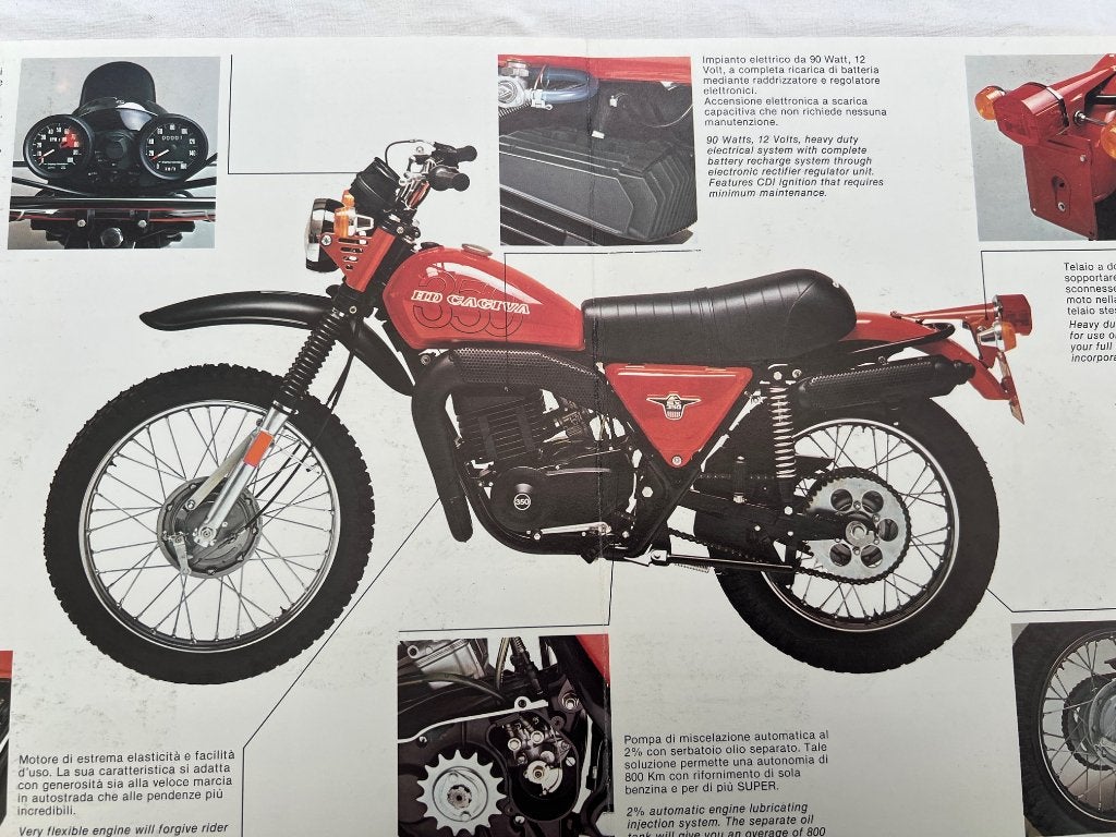 Originele benzinetank H-D Cagiva SX-350, Motoren, Ophalen, Gebruikt
