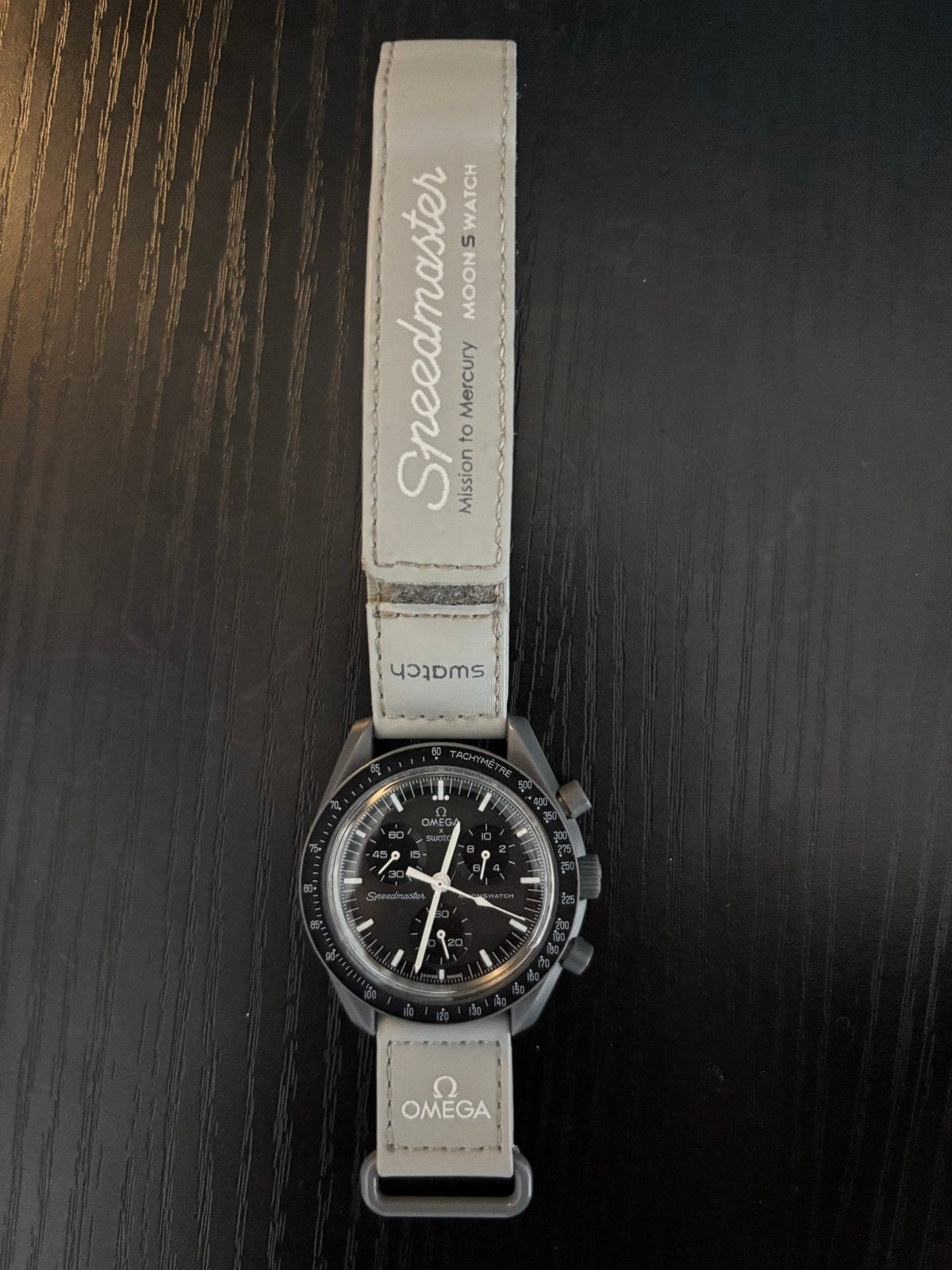 Swatch Omega Moonswatch Mission to Mercury - Origineel, Sieraden, Tassen en Uiterlijk, Horloges | Heren, Overige materialen, Polshorloge