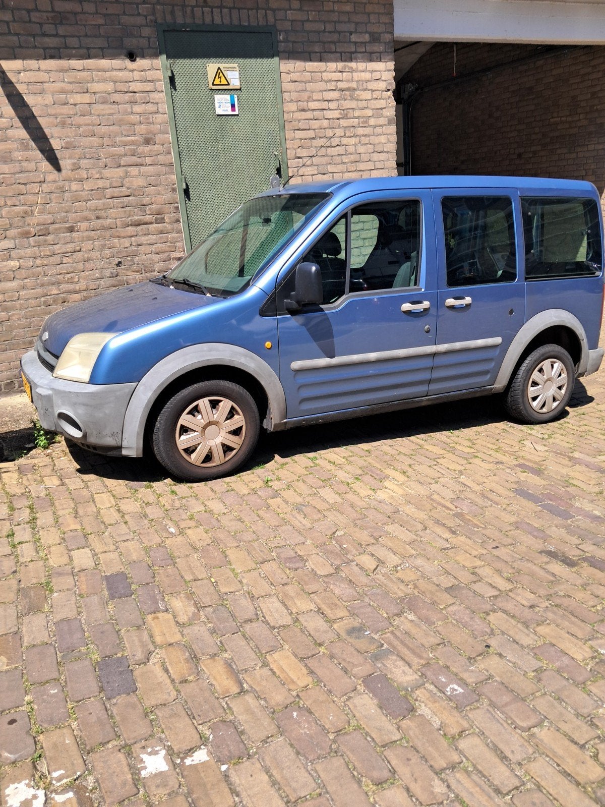 Ford Tourneo Connect 1.8 SWB 2005 Blauw, Auto's, Voorwielaandrijving, 745 kg, 4 cilinders, Blauw