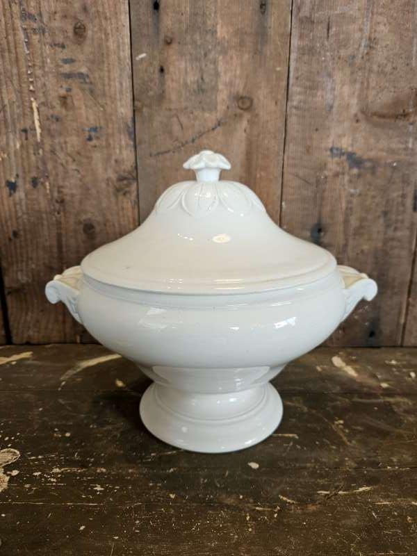 oude terrine ``WOONWINKEL RUSTIEK``, Antiek en Kunst, Curiosa en Brocante, Ophalen of Verzenden