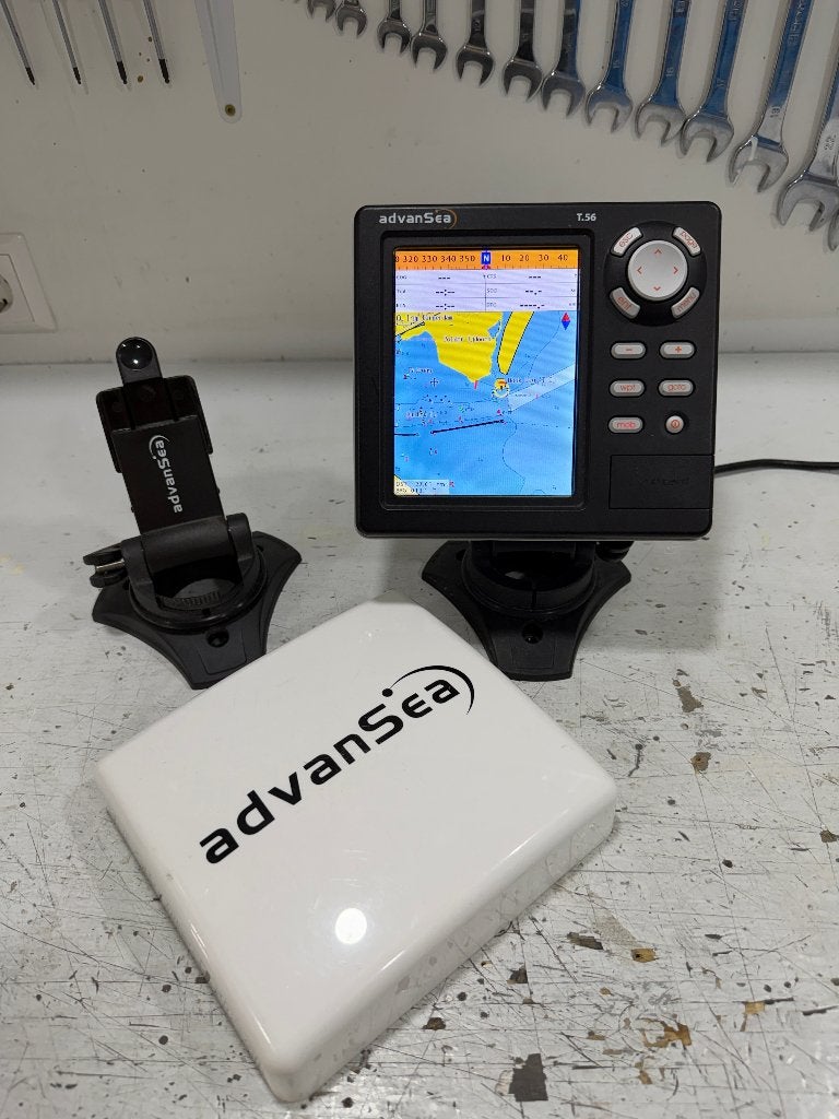 Advansea Kaartplotter T.56, Watersport en Boten, Navigatiemiddelen en Scheepselektronica, Ophalen of Verzenden, Gebruikt, Kaartplotter of Fish Finder