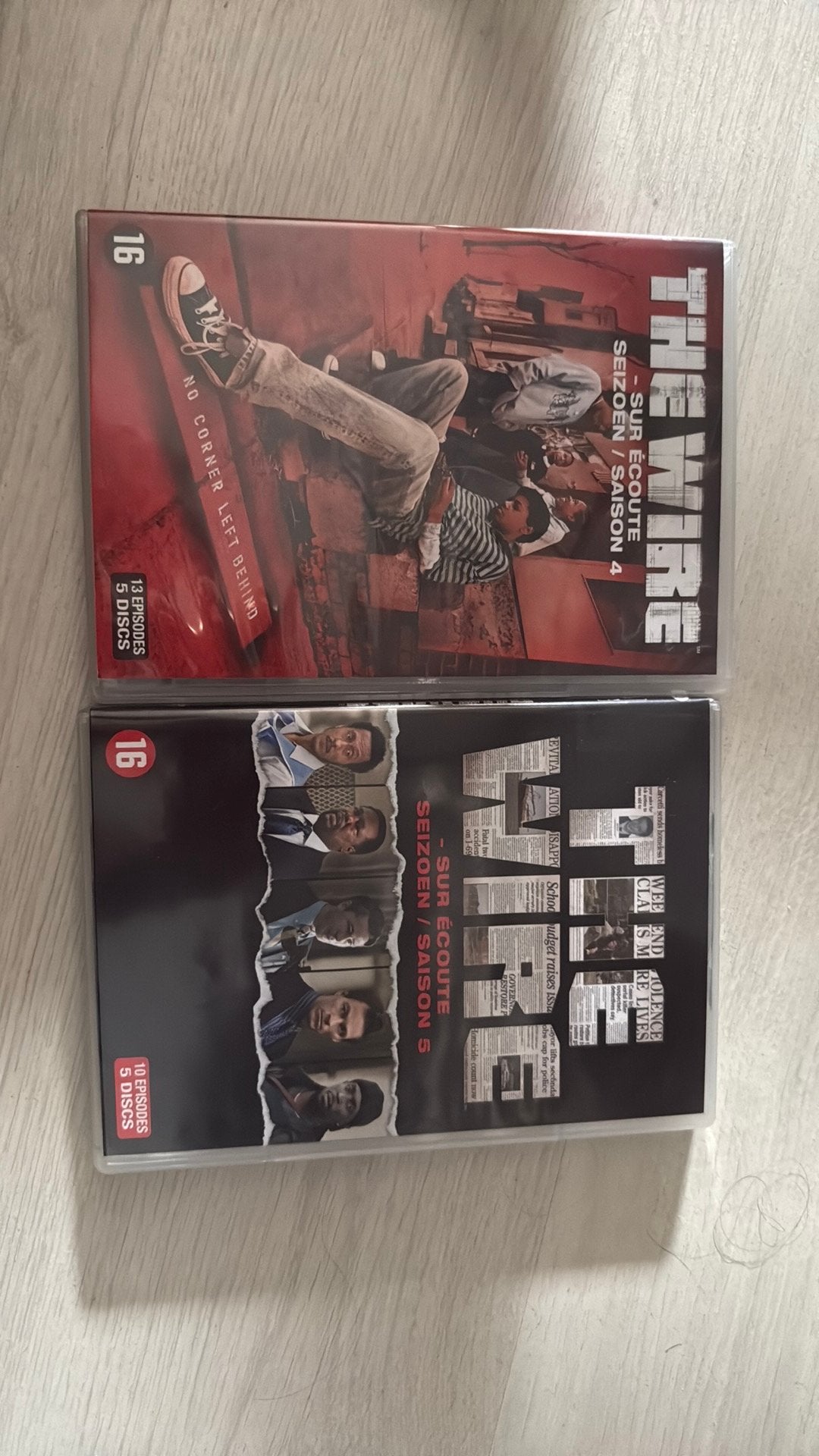 The wire seizoen 4 & 5, Vanaf 12 jaar, Ophalen of Verzenden, Zo goed als nieuw