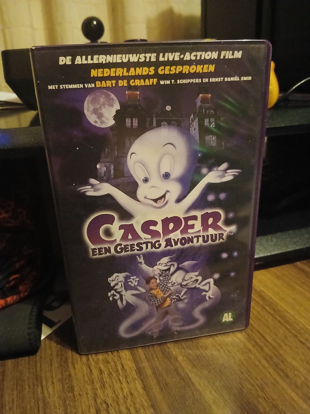Casper een geestig avontuur vhs film, Cd's en Dvd's, Alle leeftijden, Ophalen of Verzenden, Zo goed als nieuw, Actie en Avontuur