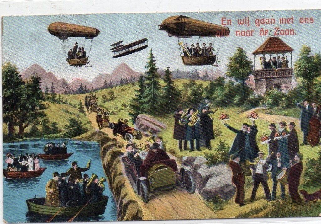 Zaandam, Verzenden, Voor 1920, Ongelopen, Noord-Holland