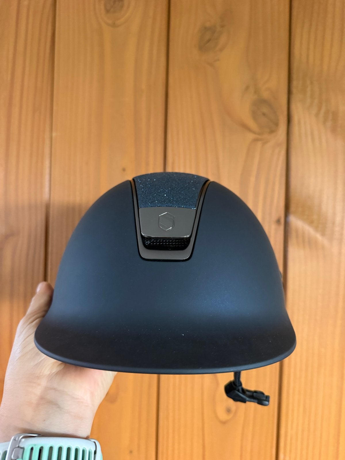 Blauwe Shamshield cap, Dieren en Toebehoren, Ophalen of Verzenden, Zo goed als nieuw, Dressuur