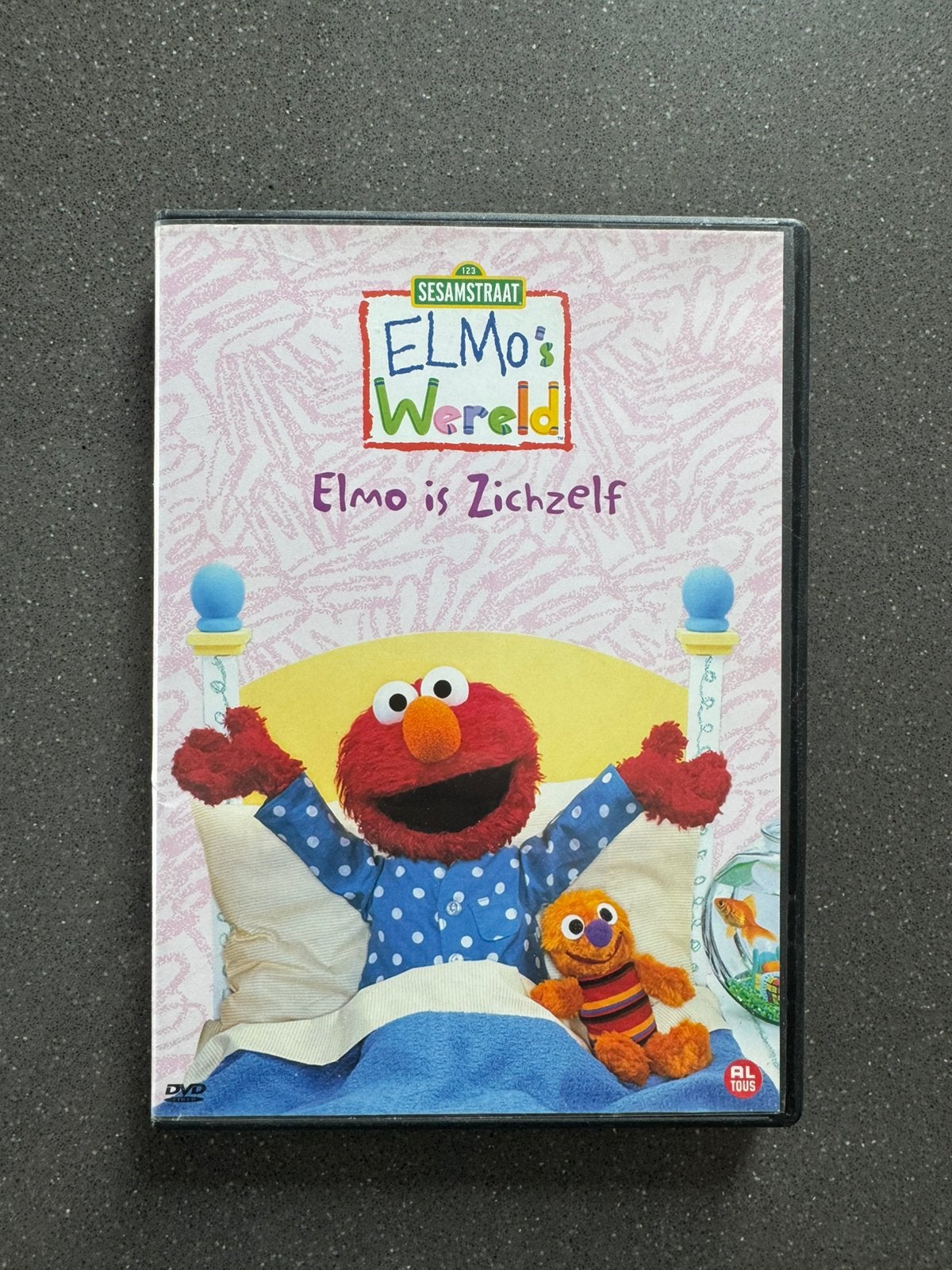 Sesamstraat Elmo's Wereld: Elmo is Zichzelf DVD, Alle leeftijden, Ophalen of Verzenden, Zo goed als nieuw, Educatief