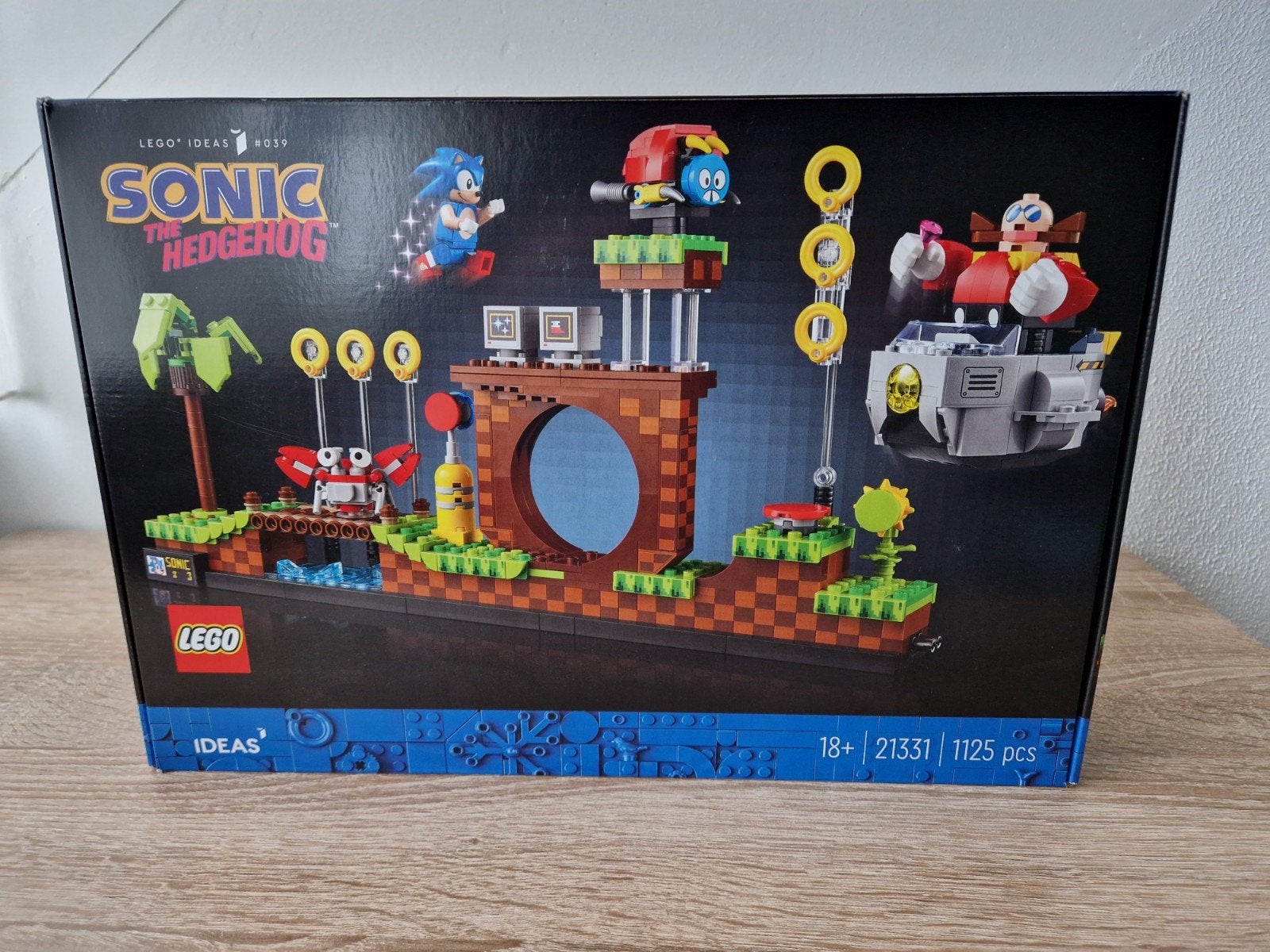 Lego 21331 Sonic the Hedgehog, Lego, Ophalen of Verzenden, Compleet, Complete set